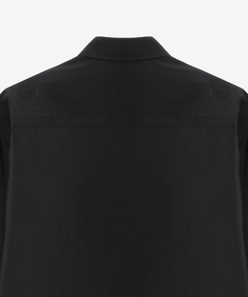 MINDBRIDGE（マインドブリッジ）の「[COUTURE]ブラックオーバーサイズシャツ（シャツ/ブラウス・メンズ・ブラック・95/100/105/110）」の5枚目の写真