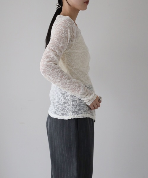 model：164cm. 着用サイズ：FREE