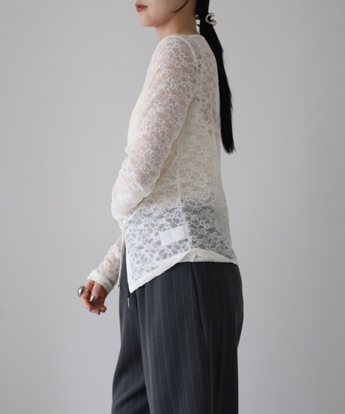 model：164cm. 着用サイズ：FREE