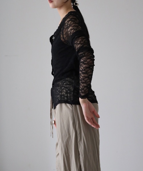 model：164cm. 着用サイズ：FREE