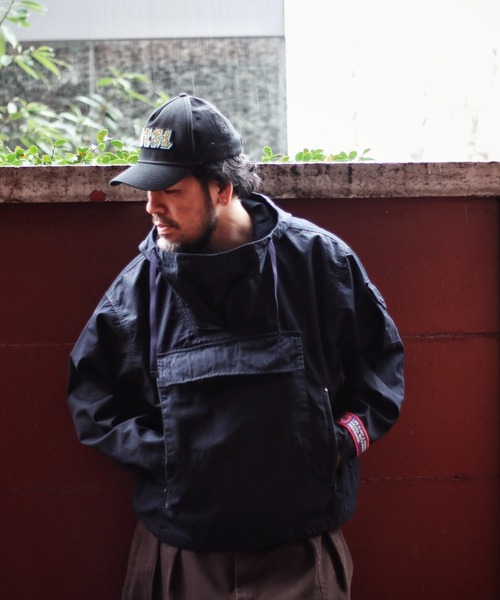 NATAL DESIGN（ネイタルデザイン）の「DECK SMOCK JACKET（ミリタリージャケット・メンズ・ブラック/ネイビー・MEDIUM/LARGE/X-LARGE）」の4枚目の写真
