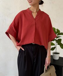 Chez toi（シェトワ）の「【体型カバー】【高コスパ高見え】袖ターンバックブラウス（シャツ/ブラウス）」