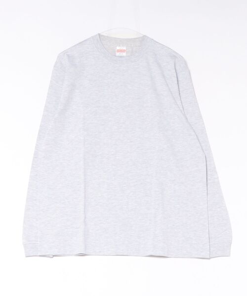 TONE SELECT WEAR(トーンセレクトウェア)の「United Athle(ユナイテッドアスレ) 5.6オンス ロングスリーブ Tシャツ(1.6インチリブ) 長袖Tシャツ メンズ (5011-01) 【501101】(Tシャツ/カットソー・メンズ・スミクロ/ピンク系その他/ブラック/グレー/バーガンディー/パープル系その他/ベージュ系その他/ネイビー/グリーン系その他/ホワイト/アッシュグレー・MEDIUM/X-LARGE/SMALL/LARGE)」の4枚目の写真