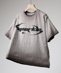 JUNGLE STORM スプレー加工テレコTシャツ 半袖