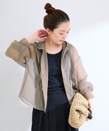 B.C STOCK（ベーセーストック）の「手洗い可 / フードシアーブルゾン（ブルゾン）」