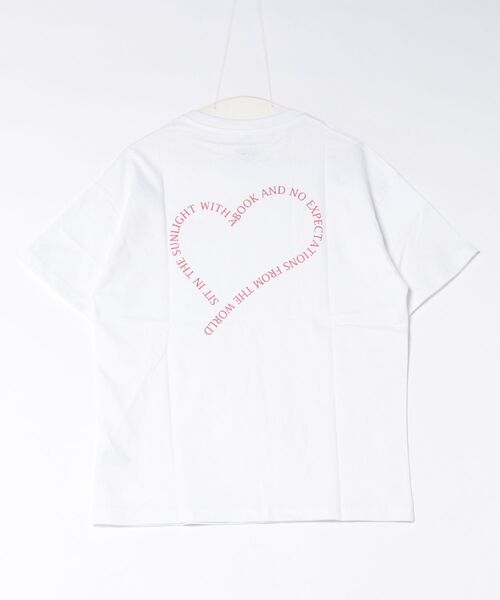 Ocean Pacific（オーシャンパシフィック）の「【OP:オーピー】レディースコットンTシャツ　バックプリント（Tシャツ/カットソー・レディース・ピンク/ホワイト/チャコールグレー・LARGE/X-LARGE/MEDIUM）」の14枚目の写真