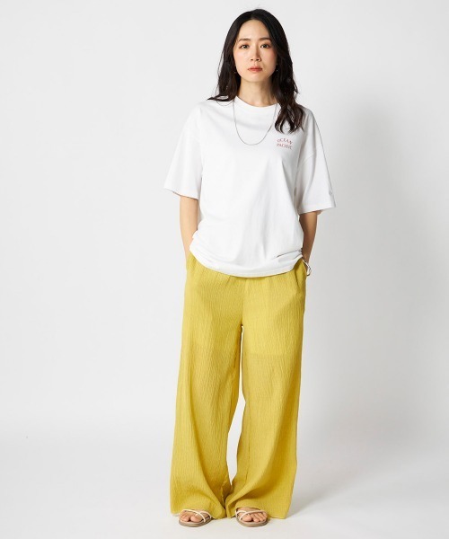 Ocean Pacific（オーシャンパシフィック）の「【OP:オーピー】レディースコットンTシャツ　バックプリント（Tシャツ/カットソー・レディース・ピンク/ホワイト/チャコールグレー・LARGE/X-LARGE/MEDIUM）」の17枚目の写真