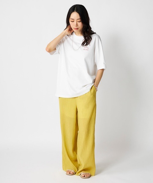 Ocean Pacific（オーシャンパシフィック）の「【OP:オーピー】レディースコットンTシャツ　バックプリント（Tシャツ/カットソー・レディース・ピンク/ホワイト/チャコールグレー・LARGE/X-LARGE/MEDIUM）」の19枚目の写真