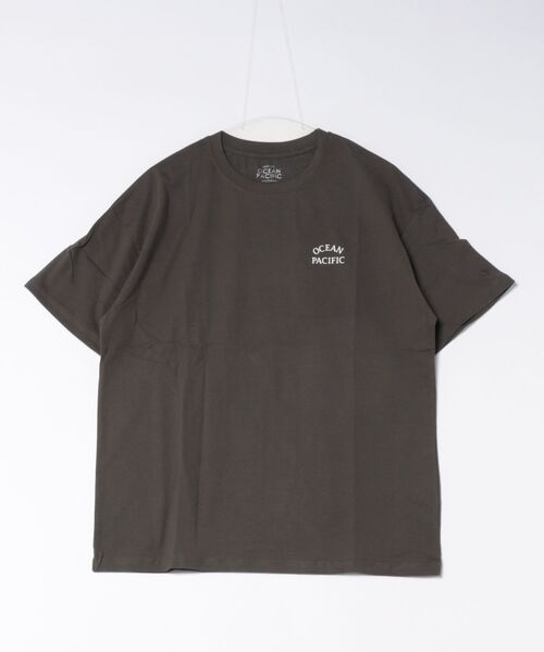 Ocean Pacific（オーシャンパシフィック）の「【OP:オーピー】レディースコットンTシャツ　バックプリント（Tシャツ/カットソー・レディース・ピンク/ホワイト/チャコールグレー・LARGE/X-LARGE/MEDIUM）」の15枚目の写真