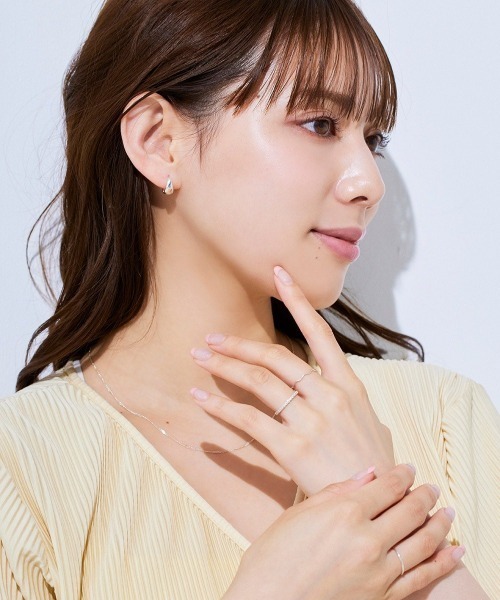 Jolie Toujours（ジョリトゥジュール）の「【金属アレルギー軽減】〈SV925〉13号ウェーブリング（リング・レディース・シルバー・FREE）」の4枚目の写真