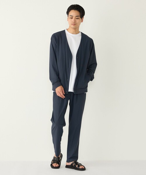 SHIPS Colors(シップス カラーズ)の「SHIPS Colors:〈UVカット・接触冷感・吸水速乾〉 クールタッチ イージー パンツ(その他パンツ・メンズ・グレー/ブラック/ネイビー・MEDIUM/LARGE/X-LARGE)」の5枚目の写真