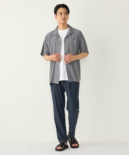 SHIPS Colors(シップス カラーズ)の「SHIPS Colors:〈UVカット・接触冷感・吸水速乾〉 クールタッチ イージー パンツ(その他パンツ・メンズ・グレー/ブラック/ネイビー・MEDIUM/LARGE/X-LARGE)」の6枚目の写真