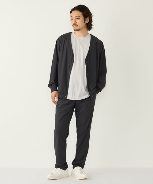 SHIPS Colors(シップス カラーズ)の「SHIPS Colors:〈UVカット・接触冷感・吸水速乾〉 クールタッチ イージー パンツ(その他パンツ・メンズ・グレー/ブラック/ネイビー・MEDIUM/LARGE/X-LARGE)」の9枚目の写真