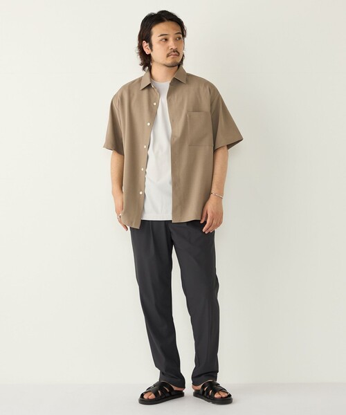 SHIPS Colors(シップス カラーズ)の「SHIPS Colors:〈UVカット・接触冷感・吸水速乾〉 クールタッチ イージー パンツ(その他パンツ・メンズ・グレー/ブラック/ネイビー・MEDIUM/LARGE/X-LARGE)」の12枚目の写真