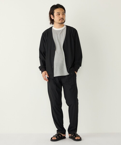 SHIPS Colors(シップス カラーズ)の「SHIPS Colors:〈UVカット・接触冷感・吸水速乾〉 クールタッチ イージー パンツ(その他パンツ・メンズ・グレー/ブラック/ネイビー・MEDIUM/LARGE/X-LARGE)」の15枚目の写真