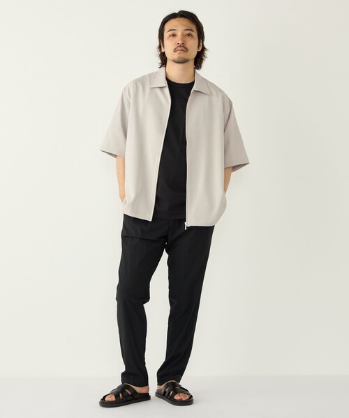 SHIPS Colors(シップス カラーズ)の「SHIPS Colors:〈UVカット・接触冷感・吸水速乾〉 クールタッチ イージー パンツ(その他パンツ・メンズ・グレー/ブラック/ネイビー・MEDIUM/LARGE/X-LARGE)」の17枚目の写真