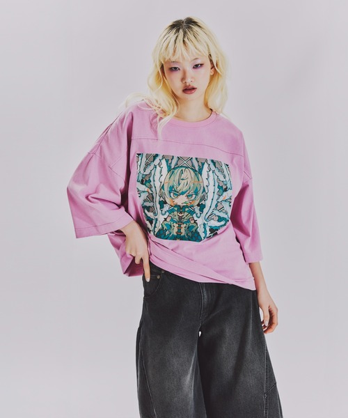 ANNA SUI NYC(アナ スイ エヌ ワイ シー)の「TERA ホワイトゴーストTシャツ(Tシャツ/カットソー・レディース・ブラック/ピンク・FREE)」の21枚目の写真