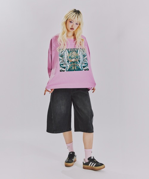 ANNA SUI NYC(アナ スイ エヌ ワイ シー)の「TERA ホワイトゴーストTシャツ(Tシャツ/カットソー・レディース・ブラック/ピンク・FREE)」の18枚目の写真