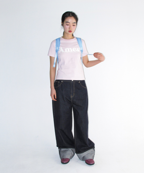AMESWORLDWIDE（アメスワールドワイド）の「STRING CASUAL BACK PACK BLUE（バックパック/リュック・レディース・その他・FREE）」の3枚目の写真