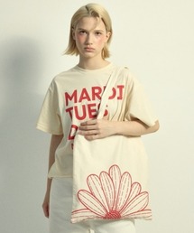 Mardi Mercredi（マルディメクルディ）の「CANVAS BAG FLOWER DU MARDI / キャンバス バッグ フラワー ドゥ マルディ（トートバッグ）」