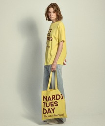 Mardi Mercredi（マルディメクルディ）の「CANVAS BAG FLOWER DU MARDI / キャンバス バッグ フラワー ドゥ マルディ（トートバッグ）」