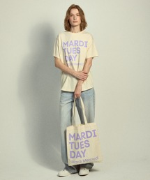 CANVAS BAG FLOWER DU MARDI / キャンバス バッグ フラワー ドゥ マルディ