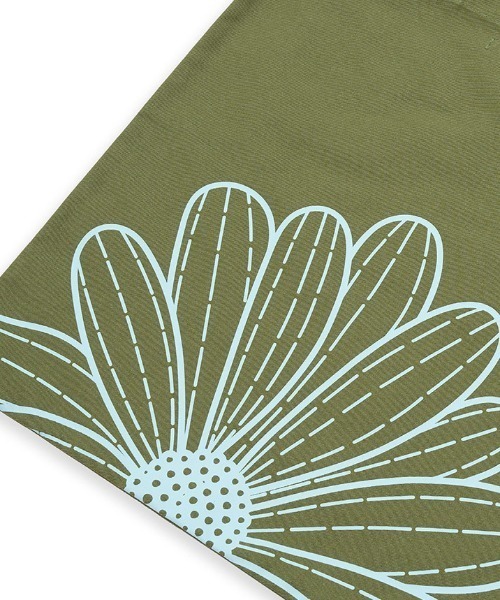 Mardi Mercredi（マルディメクルディ）の「CANVAS BAG FLOWER DU MARDI / キャンバス バッグ フラワー ドゥ マルディ（トートバッグ・レディース・オリーブ/ベージュ系その他4/ベージュ系その他2/ベージュ系その他/ブルー/ベージュ系その他3/オレンジ/イエロー・FREE）」の10枚目の写真