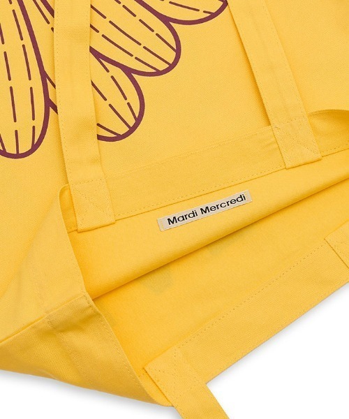 Mardi Mercredi（マルディメクルディ）の「CANVAS BAG FLOWER DU MARDI / キャンバス バッグ フラワー ドゥ マルディ（トートバッグ・レディース・オリーブ/ベージュ系その他4/ベージュ系その他2/ベージュ系その他/ブルー/ベージュ系その他3/オレンジ/イエロー・FREE）」の19枚目の写真