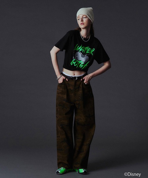 ROSE BUD（ローズバッド）の「(COLSUN)LUCIFER S/S TEE（Tシャツ/カットソー・レディース・ホワイト/ブラック・S/M）」の8枚目の写真