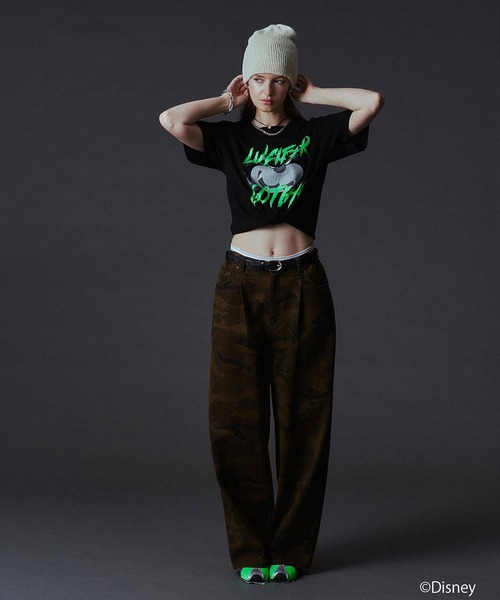 ROSE BUD（ローズバッド）の「(COLSUN)LUCIFER S/S TEE（Tシャツ/カットソー・レディース・ホワイト/ブラック・S/M）」の9枚目の写真