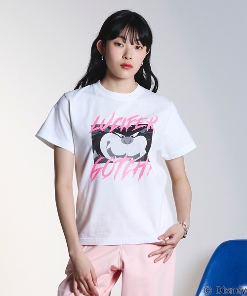 ROSE BUD（ローズバッド）の「(COLSUN)LUCIFER S/S TEE（Tシャツ/カットソー・レディース・ホワイト/ブラック・S/M）」の11枚目の写真