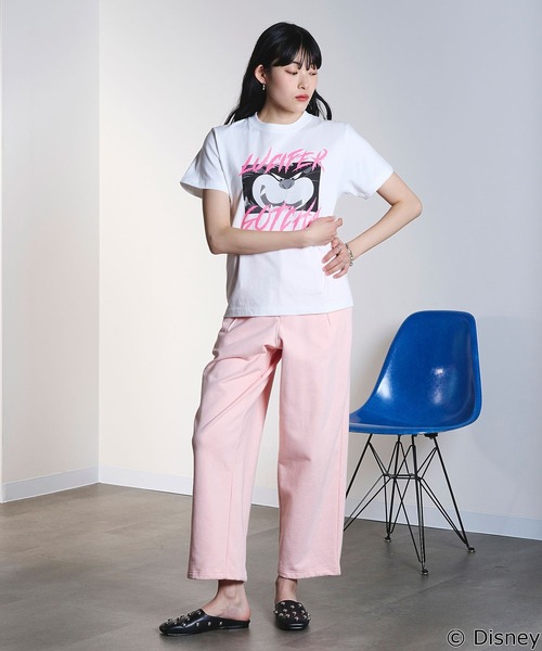 ROSE BUD（ローズバッド）の「(COLSUN)LUCIFER S/S TEE（Tシャツ/カットソー・レディース・ホワイト/ブラック・S/M）」の14枚目の写真