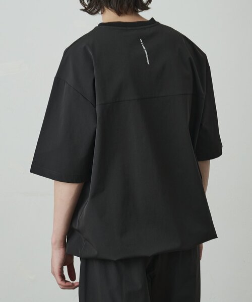 COLONY 2139(コロニートゥーワンスリーナイン)の「接触冷感リフレクタープリント切替Tシャツ(Tシャツ/カットソー・メンズ・カーキ/ブラック/ベージュ/ライトグレー/ブルー/チャコールグレー・X-LARGE/LARGE/MEDIUM)」の10枚目の写真