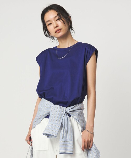 セール】フレンチスリーブ Tシャツ 汗染み防止（Tシャツ/カットソー