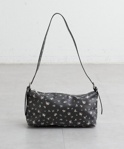 mystic(ミスティック)の「花柄ワンショルダーBAG(トートバッグ・レディース・ブラック/オフホワイト・ONE SIZE)」の13枚目の写真