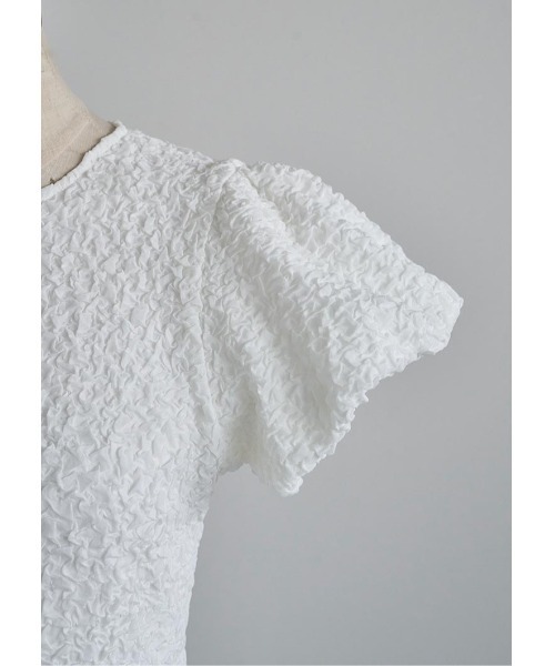 LUDICRUM(ルーディクルム)の「Balloon sleeve dress(ワンピース・レディース・ブラック/オフホワイト・FREE)」の7枚目の写真