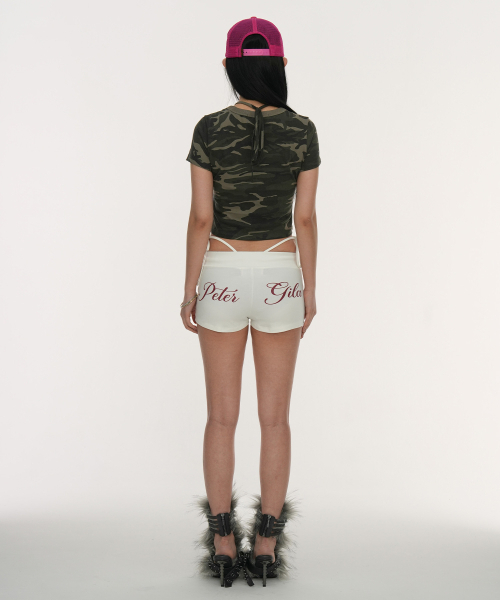 GILAARCHIVE(ギラアーカイブ)の「P&G HALTER STRAP CROP TOP_CAMO(Tシャツ/カットソー・レディース・その他・FREE)」の4枚目の写真