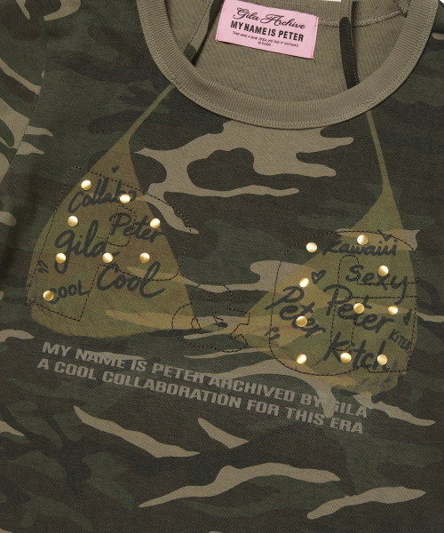 GILAARCHIVE(ギラアーカイブ)の「P&G HALTER STRAP CROP TOP_CAMO(Tシャツ/カットソー・レディース・その他・FREE)」の7枚目の写真