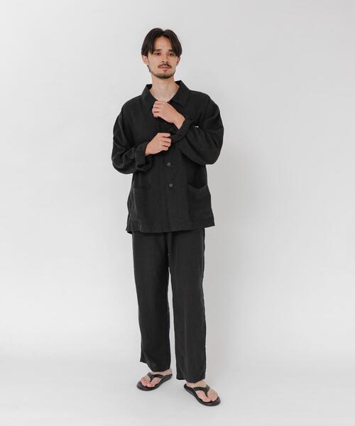 URBAN RESEARCH(アーバンリサーチ)の「『別注』LE VETEMENT ATLANTIQUE×URBAN RESEARCH ワークパンツ(その他パンツ・メンズ・ブラック/グリーン・MEDIUM/LARGE)」の6枚目の写真