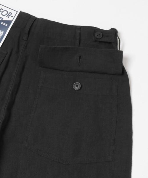 URBAN RESEARCH(アーバンリサーチ)の「『別注』LE VETEMENT ATLANTIQUE×URBAN RESEARCH ワークパンツ(その他パンツ・メンズ・ブラック/グリーン・MEDIUM/LARGE)」の8枚目の写真