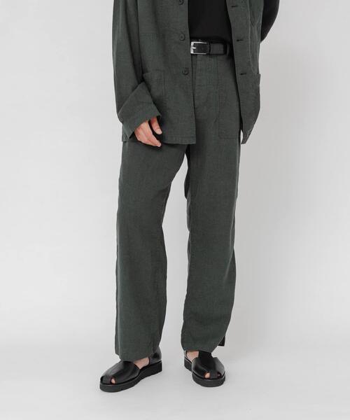 URBAN RESEARCH(アーバンリサーチ)の「『別注』LE VETEMENT ATLANTIQUE×URBAN RESEARCH ワークパンツ(その他パンツ・メンズ・ブラック/グリーン・MEDIUM/LARGE)」の10枚目の写真
