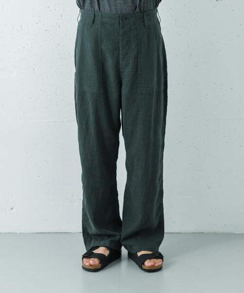 URBAN RESEARCH(アーバンリサーチ)の「『別注』LE VETEMENT ATLANTIQUE×URBAN RESEARCH ワークパンツ(その他パンツ・メンズ・ブラック/グリーン・MEDIUM/LARGE)」の20枚目の写真