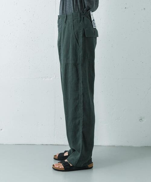 URBAN RESEARCH(アーバンリサーチ)の「『別注』LE VETEMENT ATLANTIQUE×URBAN RESEARCH ワークパンツ(その他パンツ・メンズ・ブラック/グリーン・MEDIUM/LARGE)」の21枚目の写真