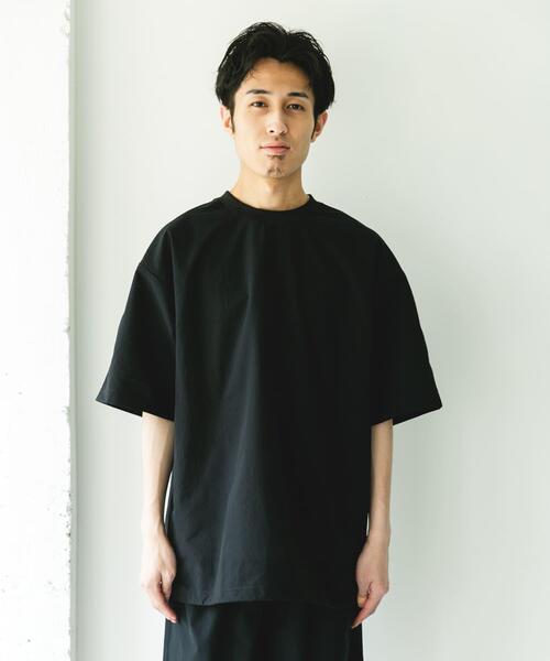 URBAN RESEARCH DOORS（アーバンリサーチドアーズ）の「『別注』Marmot×DOORS　DOTAIR DRAWSTRING T-SHIRTS（Tシャツ/カットソー・メンズ・カーキ/スミクロ/ブルー・MEDIUM/LARGE/X-LARGE）」の6枚目の写真