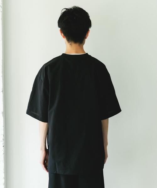 URBAN RESEARCH DOORS（アーバンリサーチドアーズ）の「『別注』Marmot×DOORS　DOTAIR DRAWSTRING T-SHIRTS（Tシャツ/カットソー・メンズ・カーキ/スミクロ/ブルー・MEDIUM/LARGE/X-LARGE）」の8枚目の写真