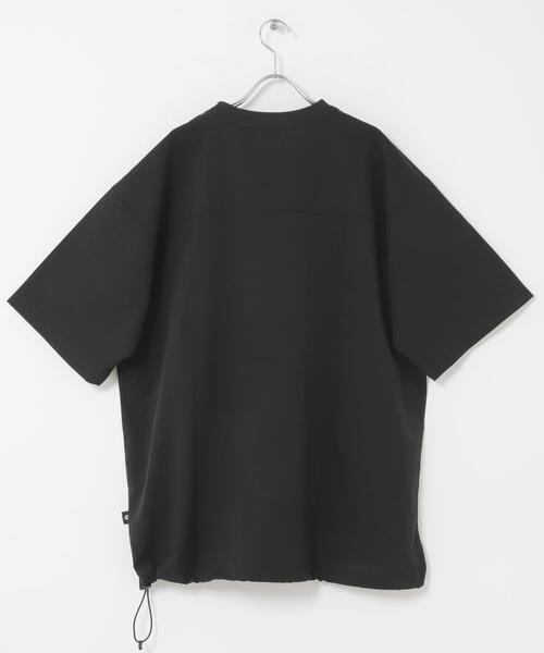 URBAN RESEARCH DOORS（アーバンリサーチドアーズ）の「『別注』Marmot×DOORS　DOTAIR DRAWSTRING T-SHIRTS（Tシャツ/カットソー・メンズ・カーキ/スミクロ/ブルー・MEDIUM/LARGE/X-LARGE）」の12枚目の写真