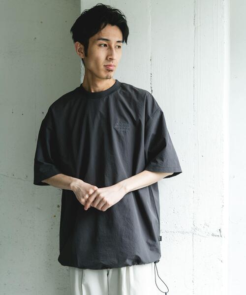 URBAN RESEARCH DOORS（アーバンリサーチドアーズ）の「『別注』Marmot×DOORS　DOTAIR DRAWSTRING T-SHIRTS（Tシャツ/カットソー・メンズ・カーキ/スミクロ/ブルー・MEDIUM/LARGE/X-LARGE）」の17枚目の写真