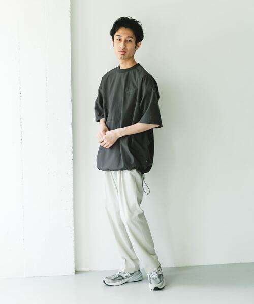 URBAN RESEARCH DOORS（アーバンリサーチドアーズ）の「『別注』Marmot×DOORS　DOTAIR DRAWSTRING T-SHIRTS（Tシャツ/カットソー・メンズ・カーキ/スミクロ/ブルー・MEDIUM/LARGE/X-LARGE）」の21枚目の写真