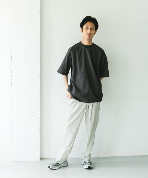 URBAN RESEARCH DOORS（アーバンリサーチドアーズ）の「『別注』Marmot×DOORS　DOTAIR DRAWSTRING T-SHIRTS（Tシャツ/カットソー・メンズ・カーキ/スミクロ/ブルー・MEDIUM/LARGE/X-LARGE）」の22枚目の写真