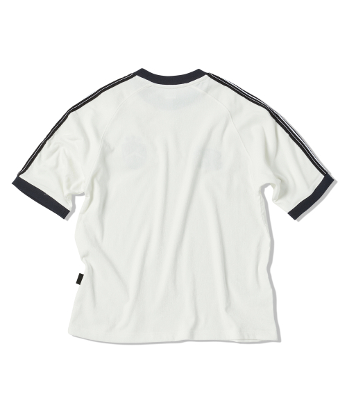 TRAVEL(トラベル)の「ベルベットラインテープリガー半袖Tシャツオフホワイト(Tシャツ/カットソー・レディース・その他・SMALL)」の2枚目の写真